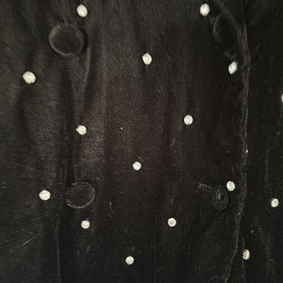 Topshop velvet and diamanté blazer - Picture 2 of 2